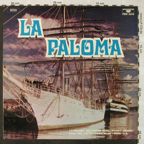 V.A.La Paloma: Roland Trio,Nana Gualdi,Nina Westen, Primaphon(PMR 3515), D,  - LP - H5247 - 12,50 Euro