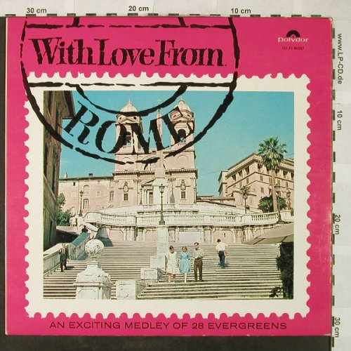 V.A.With Love from Rome: K.Edelhagen...Max Greger-Medley, Polydor(84 037), D, 1965 - LP - H5277 - 12,50 Euro