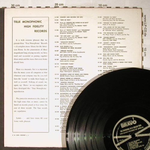 Merlin & His Trio: The Swinging Organ, m-/ VG-, Bravo(K-126), US,  - LP - H6051 - 3,00 Euro