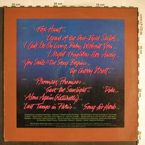Alpert,Herb & Tijuana Brass: You Smile-The Song Begins, AM(AMLS 63620), UK, 1974 - LP - H6685 - 6,00 Euro