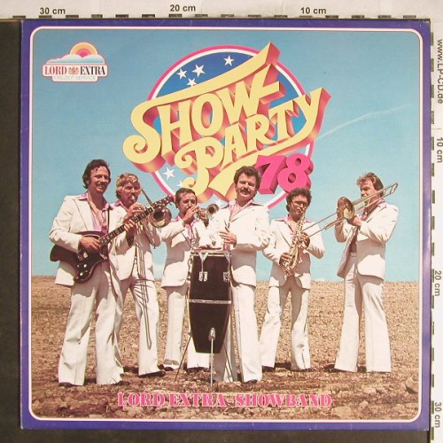 Lord Extra Showband: Show Party 78, Flamingo Rec/Lord Extra(180024.8), D, 1978 - LP - H6920 - 7,50 Euro