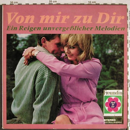 Berliner Studio Orchester: Von mir zu Dir,Ein Reigen..m-/vg+, Bild+Funk/Freundin(111 553 PY), D, 1967 - LP - H7785 - 9,00 Euro