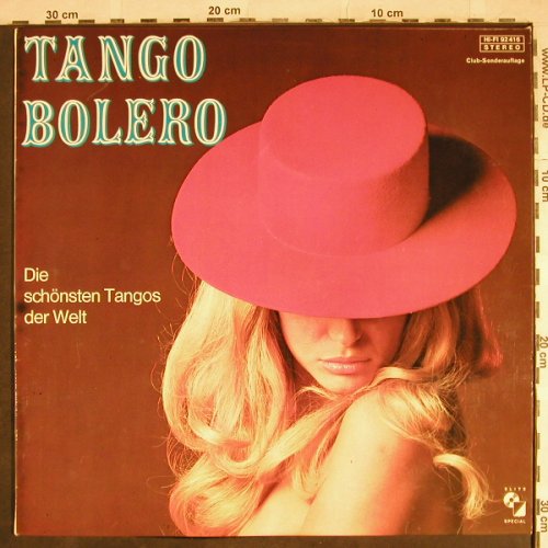 Alzner,Claudius - Orchester: Tango Bolero, Club-Sonderauflage, Elite Special(92 416), CH, 1977 - LP - H8170 - 7,50 Euro