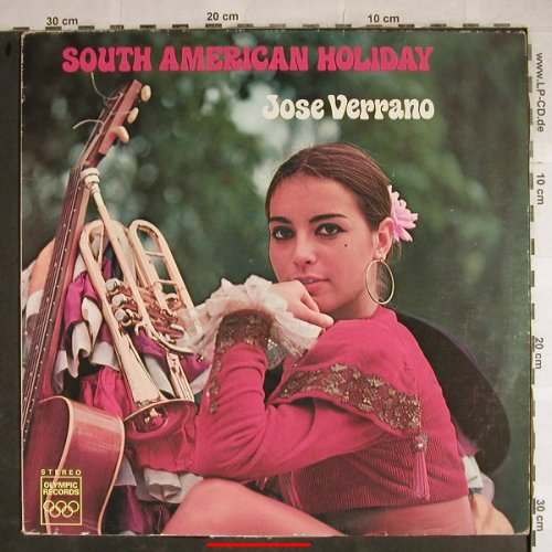 Verrano,Jose: South American Holiday, Olympic Records(1354), NL,vg+/vg+,  - LP - H8693 - 6,00 Euro