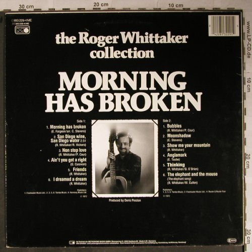 Whittaker,Roger: Collection 5, Morning has broken, Metronome(813 229-1 ME), D, Ri,  - LP - H8709 - 5,00 Euro