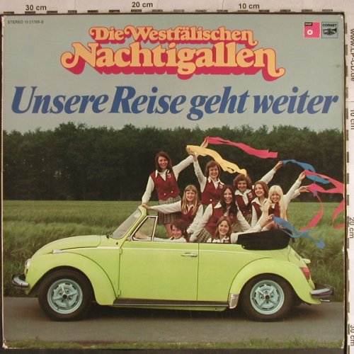 Westfälische Nachtigallen: Unsere Reise geht weiter, vg+/vg+, BASF/Cornet(15 21769-8), D, 1973 - LP - H8740 - 5,00 Euro