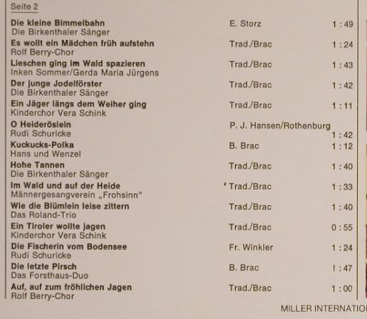 V.A.Das alte Försterhaus: Rudi Schuricke,Roland-Trio..., Europa(111 018.7), D, 1976 - LP - H8741 - 6,00 Euro