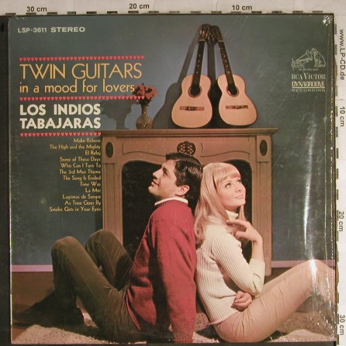 Los Indios Tabajaras: Twin Guitars in a mood for Lovers, RCA Victor(LSP-3811), US, 1966 - LP - H8778 - 9,00 Euro