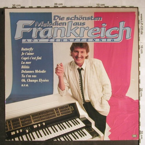 Zehnpfennig,Ady: Die schönsten Melodien a.Frankreich, EMI(24 0529 1), D, 1986 - LP - H8794 - 6,00 Euro
