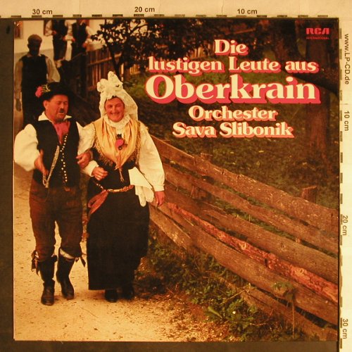 Slibonek,Sava & Orch.: Die lustigen Leute aus Oberkrain, RCA(26.21432 AF), D, 1975 - LP - H9018 - 6,00 Euro