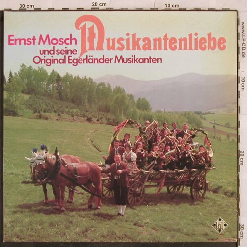 Mosch,Ernst & Seine Orig.Egerländer: Musikantenliebe,Foc, Telefunken(6.21364 AF), D, 1973 - LP - H9765 - 6,00 Euro