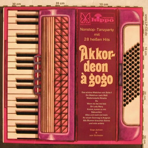 GoGo Jackson: Akkordeon a gogo-NonStop-Tanzparty, Hippo(41026), D,  - LP - H9894 - 6,00 Euro