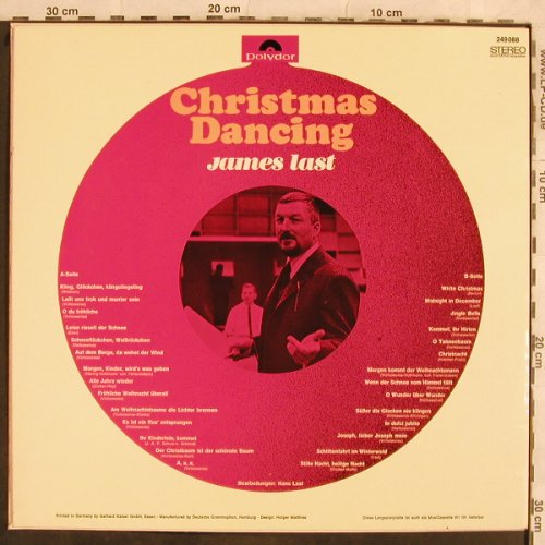 Last,James: Christmas Dancing, Polydor(249 088), D, 1966 - LP - H9976 - 12,50 Euro