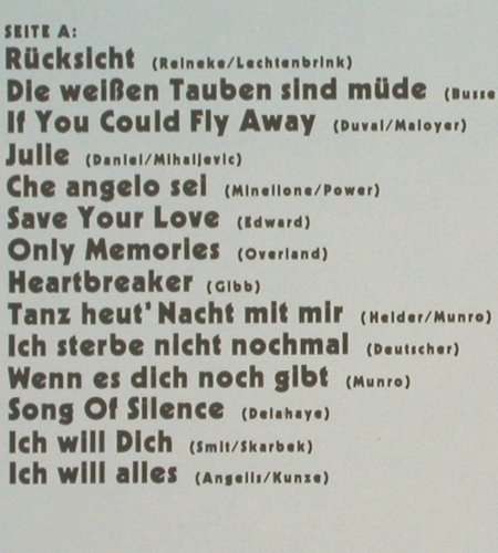 V.A.Happy Akkordeon Hits: Rücksicht.. Beat it,instr.Coververs, Capriole (46 562 5), D, 1983 Typ: LP Best.-Nr.: V1044 Preis: 4,00 Euro