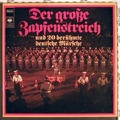 Luftwaffenmusikkorps 2: Der große Zapfenstreich, Foc, CBS(S 66 279), NL, 1973 - 2LP - V1051 - 7,50 Euro