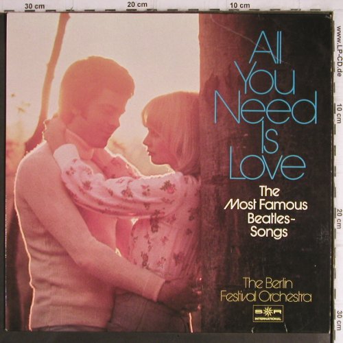 Berlin Festival Orchestra: All you need is love..Beatles Songs, S*R International (63 908), D, 1975 Typ: LP Best.-Nr.: V1300 Preis: 7,50 Euro
