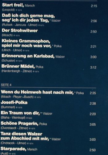 Mosch,Ernst & Egerländer: Portrait, Foc, Telefunken(6.28515 DO), D, 1980 - 2LP - V1316 - 5,00 Euro