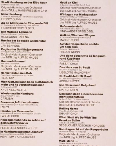 Hause,Alfred & Hafenkonzert-Orch.: 50 Jahre Hamburger Hafenkonzert, Polydor (2664 231), D, Foc Typ: 2LP Best.-Nr.: V131 Preis: 9,00 Euro