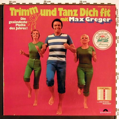 Greger,Max: Trimm und Tanz dich fit, Foc, Polydor (2371 433), D, 1973 Typ: LP Best.-Nr.: V1485 Preis: 5,00 Euro