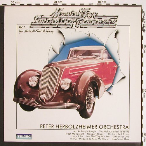 Herbolzheimer Orch.,Peter: Music For Swinging Dancers Vol.1, Teldec (6.25643 AP), D, 1984 Typ: LP Best.-Nr.: V1505 Preis: 7,50 Euro