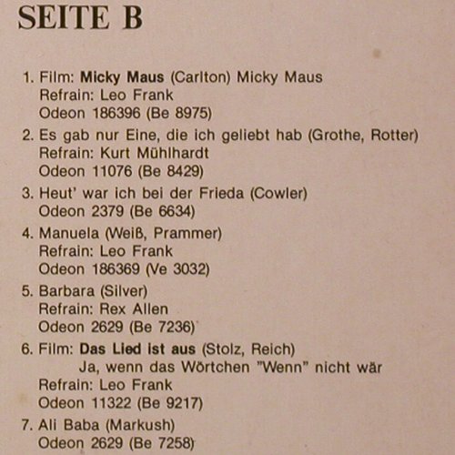 Bela,Dajos  und sein Tanzorchester: Same, m-/vg+, Discophilia (DIS-295), D Typ: LP Best.-Nr.: V1516 Preis: 7,50 Euro