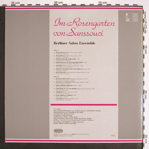 V.A.So klag es damals i.Cafehaus 4: Im Rosengarten von Sanssouci, Monopol (35402AL/M2085), D, 1990 Typ: LP Best.-Nr.: V1521 Preis: 7,50 Euro