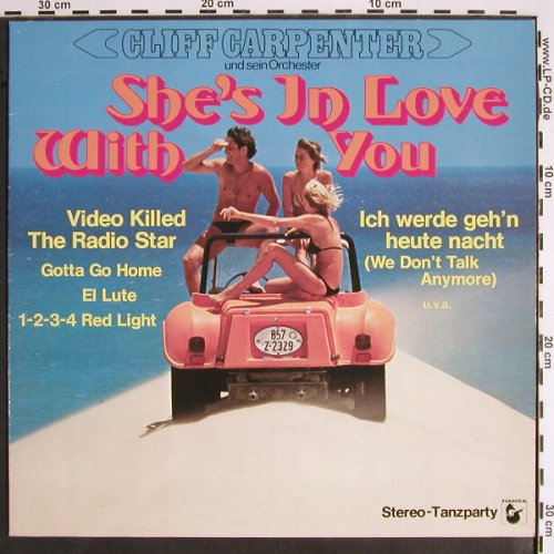 Carpenter,Cliff und s. Orch.: She's in Love with you, Hansa (201 238-241), D, 1979 Typ: LP Best.-Nr.: V1539 Preis: 6,00 Euro