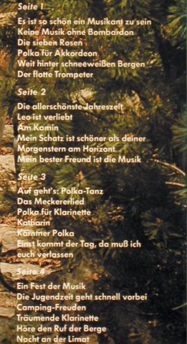 Avsenik,Slavko & Orig.Oberkrainer: Es ist so schön ein Musikant z.sein, Telefunken, Foc (6.28078 DP), D, 1974 Typ: 2LP Best.-Nr.: V1558 Preis: 6,00 Euro
