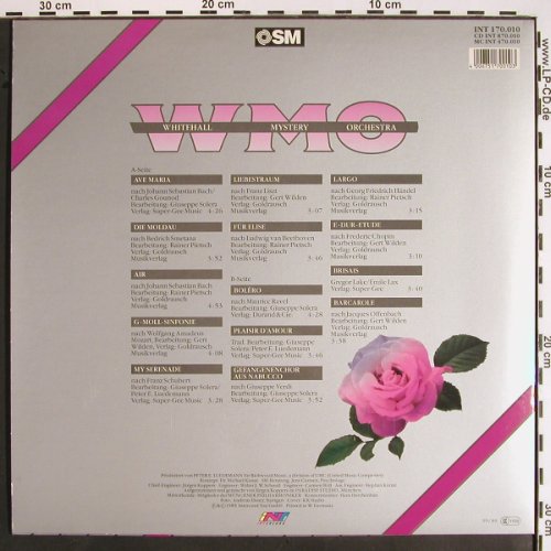 Whitehall Mystery Orchestra: Same, Intercord (INT 170.010), D, 1989 Typ: LP Best.-Nr.: V1561 Preis: 6,00 Euro