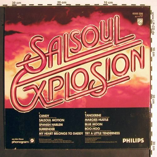 Warner,Kai - Salsoul Sensation: Salsoul Explosion, Philips (6305 298), D, 1976 Typ: LP Best.-Nr.: V1572 Preis: 9,00 Euro
