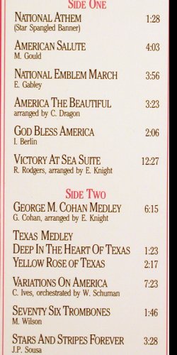 Houston Symphony: Celebrate America-Sergiu Comissiona, Pro-Arte (SPL 263), D, 1985 Typ: LP Best.-Nr.: V1601 Preis: 7,50 Euro