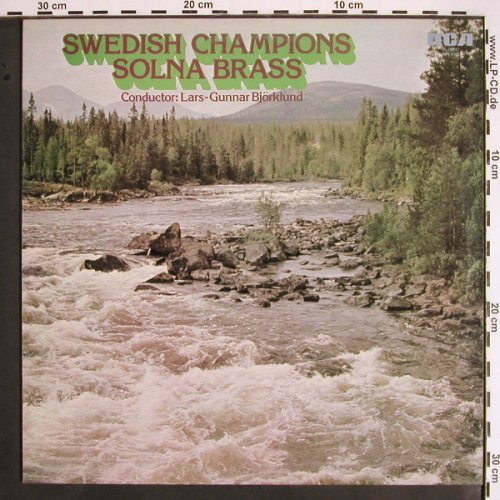 Swedish Champions / Solna Brass: Cond. Lars-Gunnar Björklund, RCA(PL 25147), UK, 1978 - LP - V1613 - 7,50 Euro