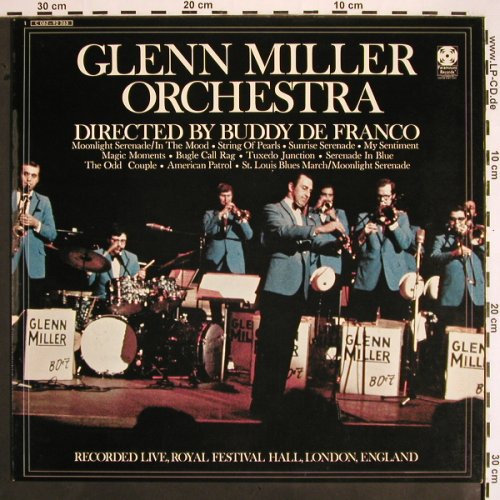 Miller,Glenn - Orchestra: Directed by Buddy Defranco (live), Paramount(C 062-92 263), D,  - LP - V1615 - 6,00 Euro