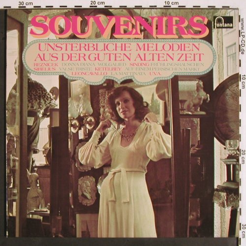 V.A.Souvenirs - Unsterbliche: Melodien a.d.guten alten Zeit, Foc, Fontana (6747 141), D(1960-73) Typ: 2LP Best.-Nr.: V1732 Preis: 6,00 Euro