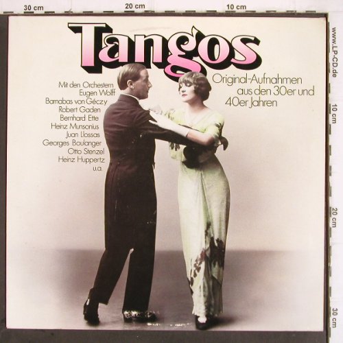 V.A.Tangos  30er-40er Jahre: Eugen Wolf... Heinz Hupperts, Odeon (1467361), EEC,14Tr. Typ: LP Best.-Nr.: V173 Preis: 7,50 Euro