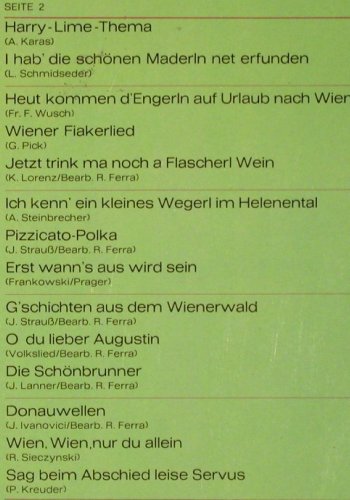 Schultez Orcherster,Henry: Wien a' gogo,28 Golden Vienna Hits, Philips(844 366 PY), D,  - LP - V1740 - 6,00 Euro