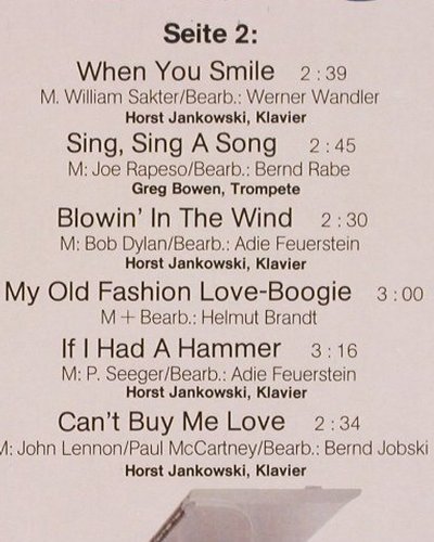 Jankowski,Horst u. Rias Tanz Orch.: Big Band Boogie, HörZu (066-32 076), D, 1977 Typ: LP Best.-Nr.: V1797 Preis: 7,50 Euro