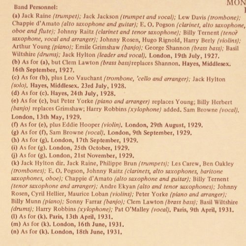 Hylton,Jack  and his Orchestra: Good News!, plays de Sylva,Brown..., World Records/EMI (SH 218), UK, Mono, 1974 Typ: LP Best.-Nr.: V1838 Preis: 9,00 Euro