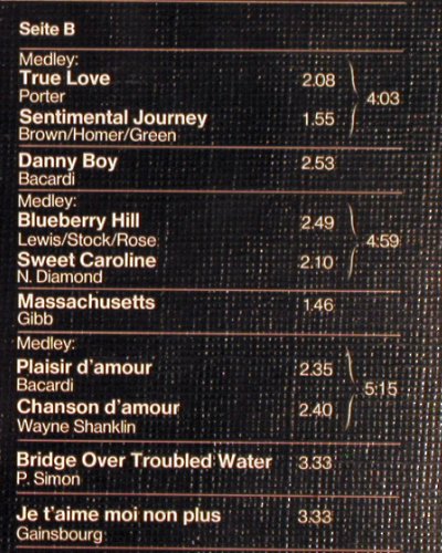 Ventura,Anthony & Orchester: Je t'aime 6 - 20 Traum-Melodien, K-tel (TG 1163), D Typ: LP Best.-Nr.: V1865 Preis: 6,00 Euro