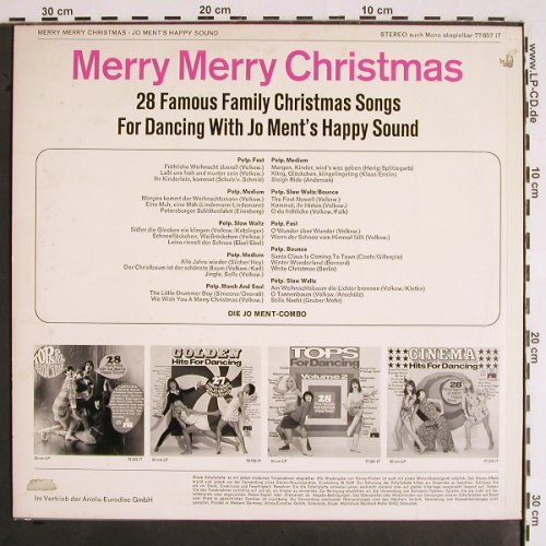Ment,Jo: Merry Merry Christmas, Ariola(77 857 IT), D,  - LP - V1894 - 5,00 Euro