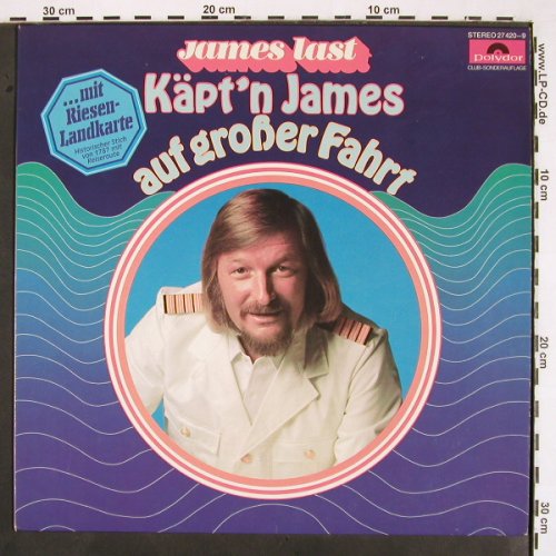 Last,James: Käpt'n James auf großer Fahrt, Polydor,Club Aufl.(27 420-9), D, +Poster, 1973 - LP - V2036 - 9,00 Euro