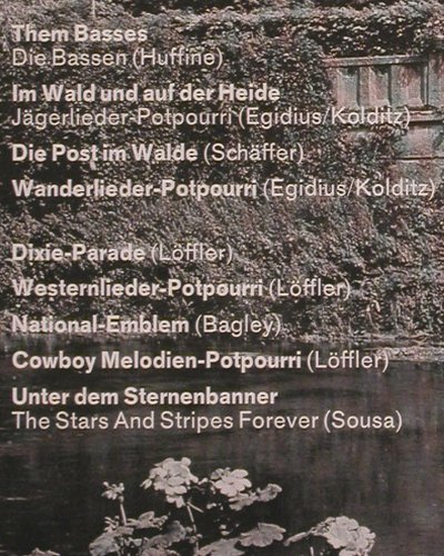 Jugend Musikkorps Bad Kissingen: Ltg. Stadtmusikmeister Adolf Zähler, Baccarola(79 277 ZU), D,  - LP - V2278 - 6,00 Euro