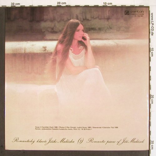 Malaska,Jiriho: Romaticky Klavir(3),Foc, Panton(8113 0134), CZ, 1980 - LP - V229 - 6,00 Euro