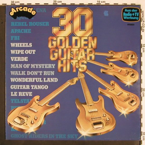 V.A.30 Golden Guitar Hits: Apache... Dance on, Arcade (ADE G 33), D Typ: LP Best.-Nr.: V2348 Preis: 4,00 Euro