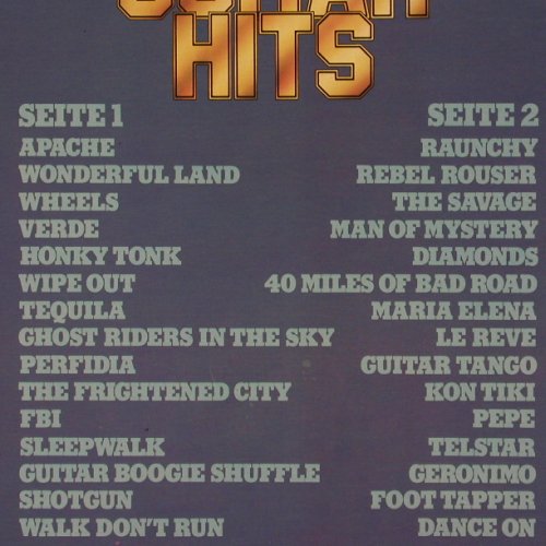 V.A.30 Golden Guitar Hits: Apache... Dance on, Arcade (ADE G 33), D Typ: LP Best.-Nr.: V2348 Preis: 4,00 Euro