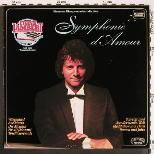 Lambert,Franz: Symphonie d'Amour, Teldec(6.25500 AT), D, 1982 - LP - V2355 - 6,00 Euro
