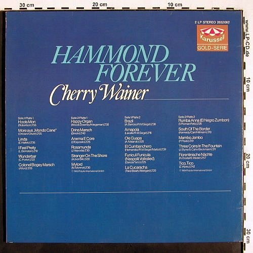 Wainer,Cherry: Hammond Forever, Foc, Karussell(2652 062), D,  - 2LP - V2365 - 7,50 Euro