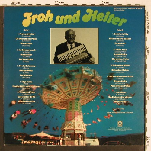 Vossen,Albert: Froh und heiter, Sonocord(27084-3), D,  - LP - V2377 - 6,00 Euro