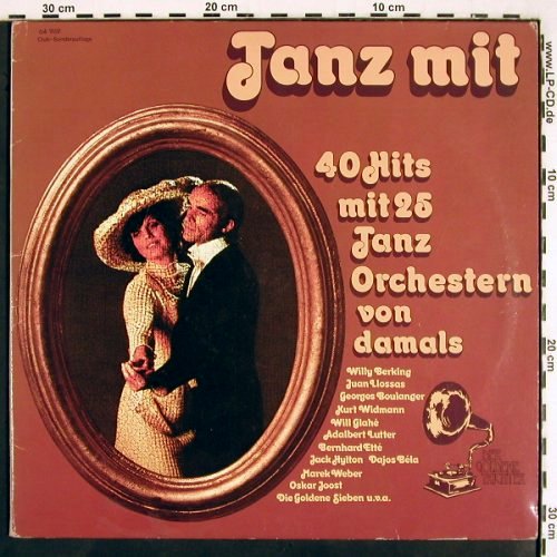 V.A.Tanz mit - 40 Hits mit 25: Tanz Orchestern von damals,Foc, Odeon(64 969), D, DSC,  - 2LP - V2390 - 9,00 Euro