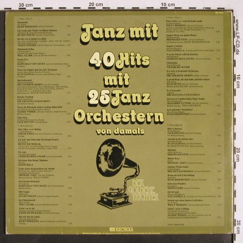 V.A.Tanz mit - 40 Hits mit 25: Tanz Orchestern von damals,Foc, Odeon(64 969), D, DSC,  - 2LP - V2390 - 9,00 Euro